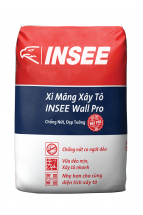 XI MĂNG XÂY TÔ INSEE WALL PRO CHỐNG NỨT, ĐẸP TƯỜNG